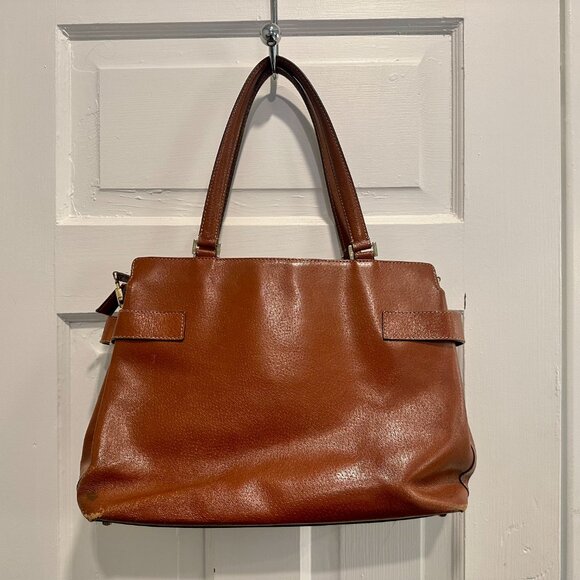 Salvatore Ferragamo Gancini 2 Way leather handbag - Picture 2 of 6